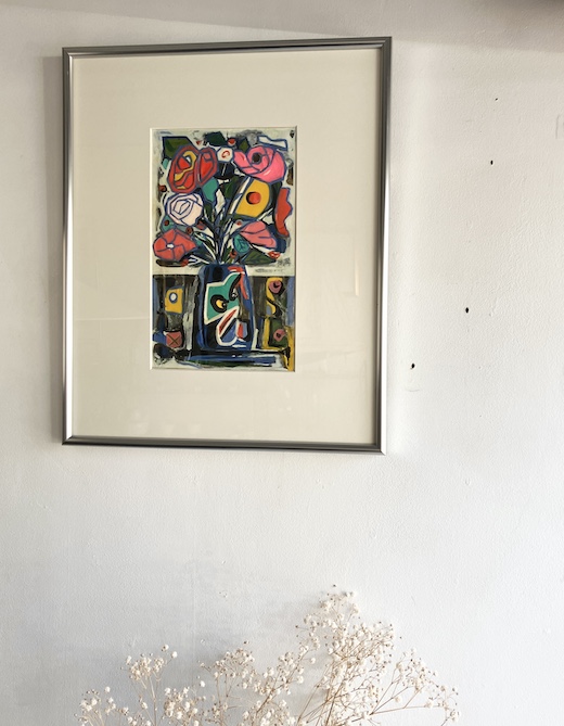 サイトウ良、アクリル画、2003、肉筆画