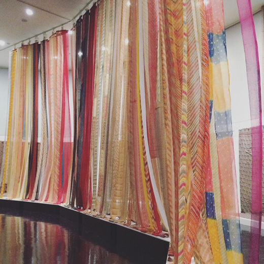松濤美術館、インドの染織、工芸
