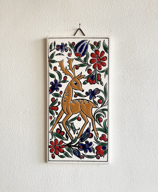 ギリシャ、タイル絵、ウォールデコレーション