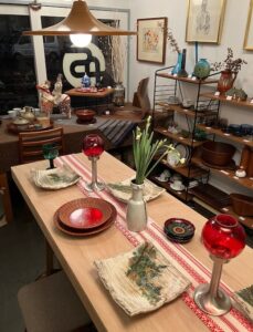 ナンセンス下北沢、お正月のしつらえ、お正月食器