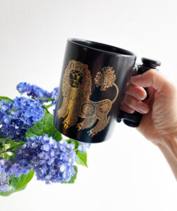 イギリス陶器、ポートメリオン、星座、獅子座、マグカップ、ヴィンテージ