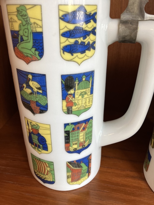 柳原良平、サントリー、ビアマグ、skal、深川製磁