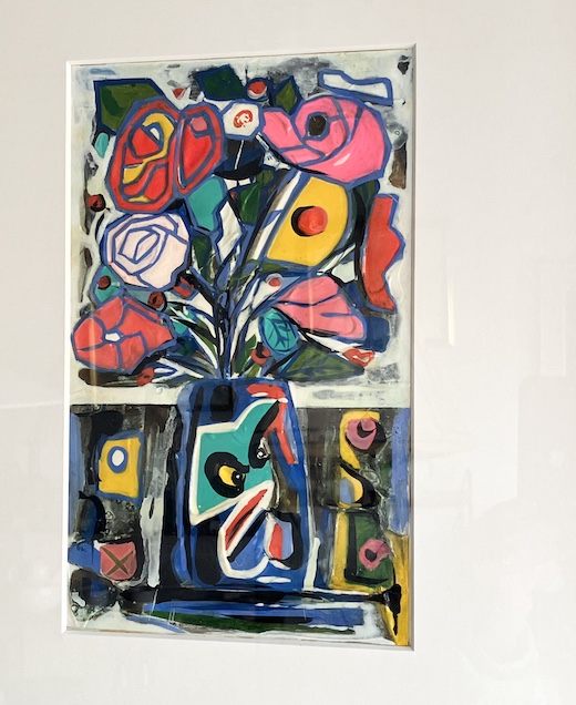 サイトウ良、アクリル画、2003、肉筆画