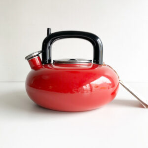 ヴィンテージキッチンウェア、ケトル、やかん、copco、ホーローケトル、赤