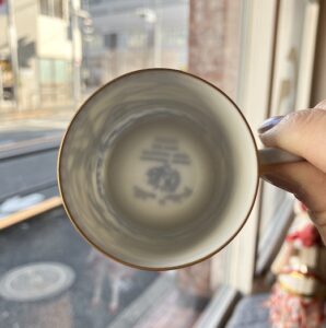 ナルミ、白磁、デミタスカップ、bluecathay、輸出向け