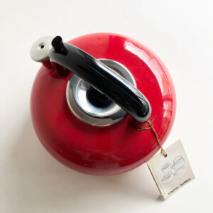 ヴィンテージキッチンウェア、ケトル、やかん、copco、ホーローケトル、赤