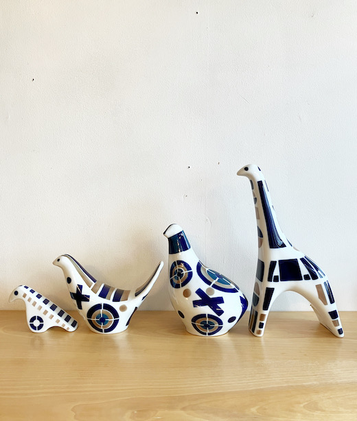 スペイン陶器、サルガデロス、動物、フィギュリン、ヴィンテージ