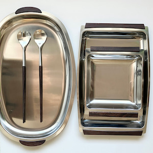 ヴィンテージ、ステルトン、ステンレスプレート