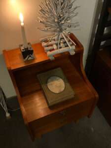 ヴィンテージ家具、チーク家具、ナイトテーブル