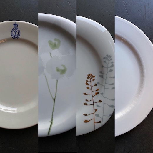 白い食器、白い皿、白磁、ローゼンタール、イギリス海軍、ビレロイ＆ボッホ、ホワイトプレート