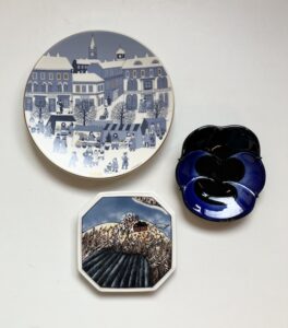 アラビア、北欧ヴィンテージ、ウォールプレート、陶板、クリスマスプレート