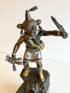 カチナダンサー、ブロンズ像、カチナドール
