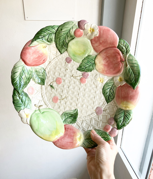 ヴィンテージ陶器、フルーツボウル、海外輸出向け