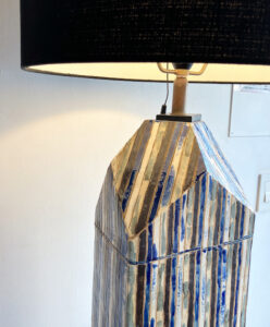 ヴィンテージ照明、テーブルランプ、陶器スタンド