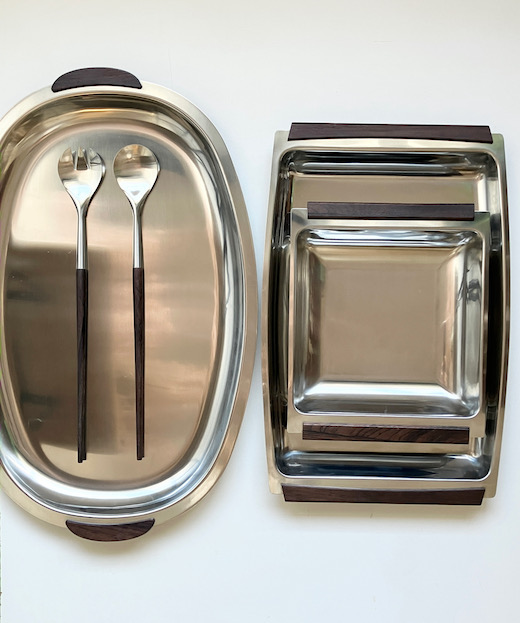 ヴィンテージ食器、北欧ヴィンテージ、ステルトン、ステンレストレー