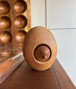 hisacraft、鳥のオブジェ、卵ハト、hisacraft